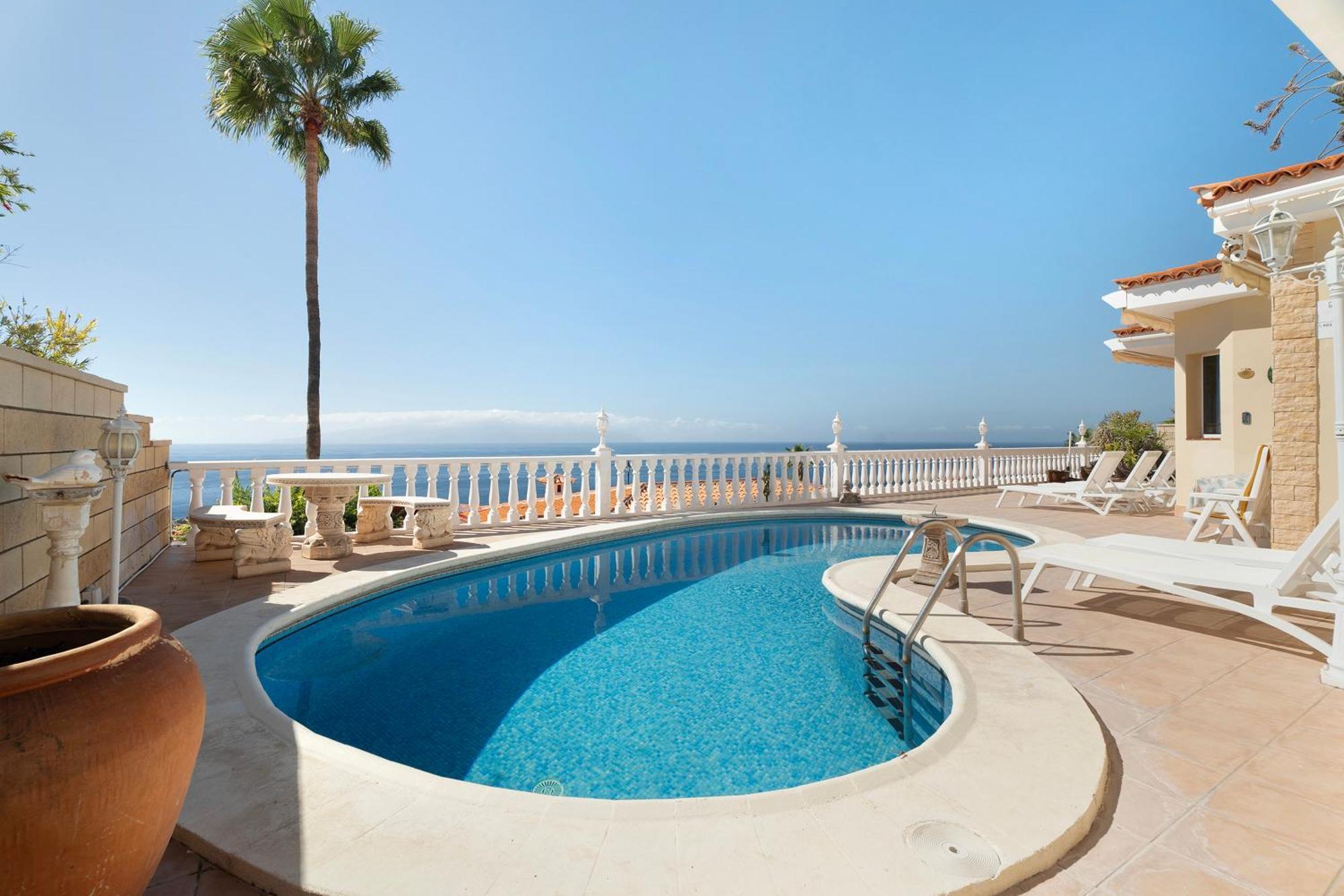 Casa Carla PRIVATE POOL 3 BEDROOMS Puerto de Santiago  Exterior foto