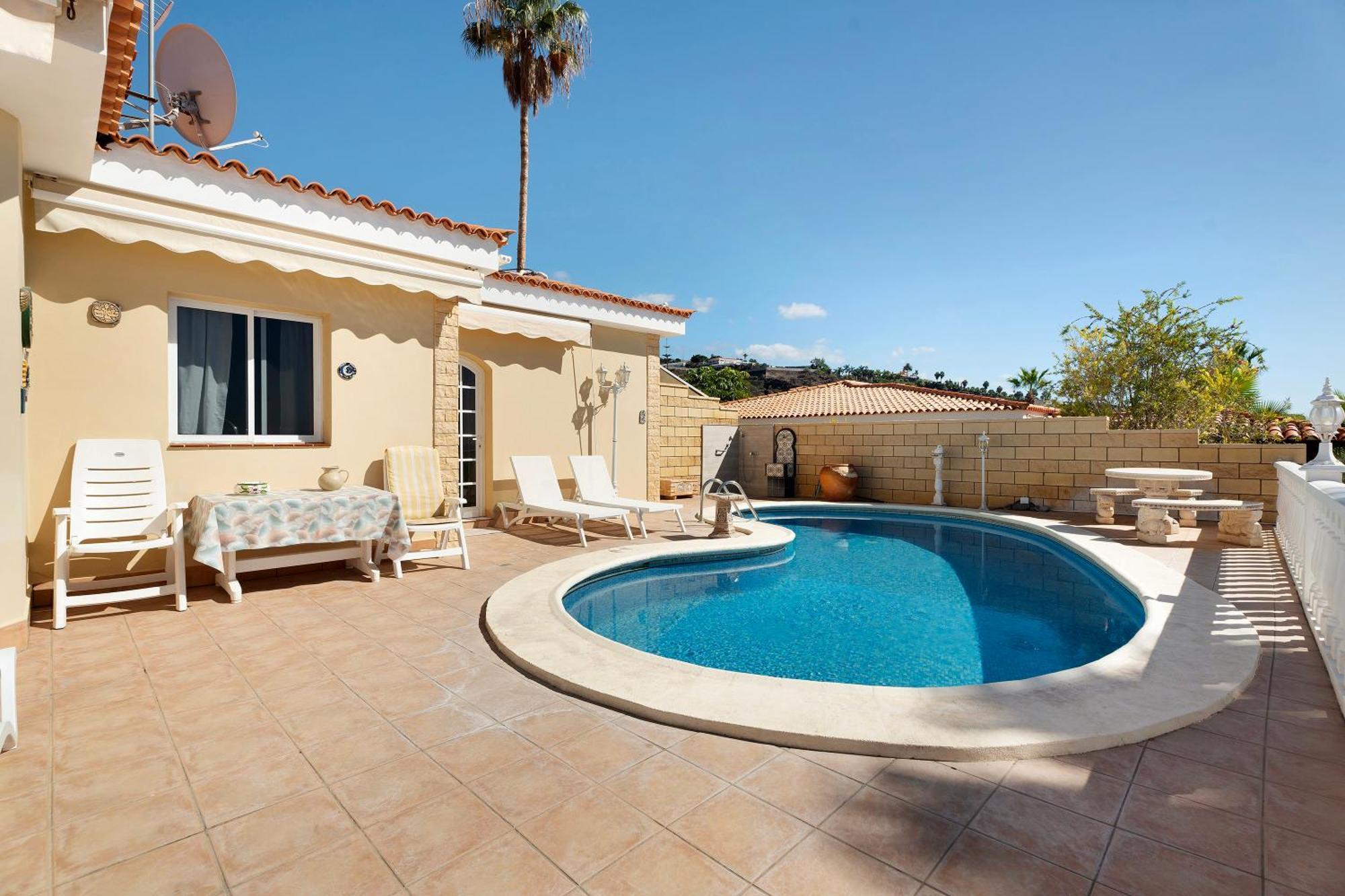 Casa Carla PRIVATE POOL 3 BEDROOMS Puerto de Santiago  Exterior foto